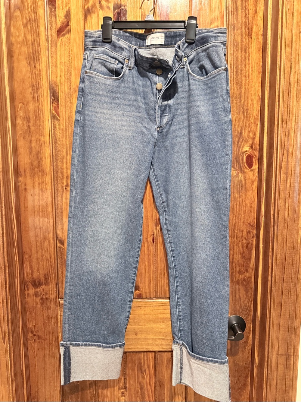 Women’s Evereve  Light Blue Cuffed Jeans